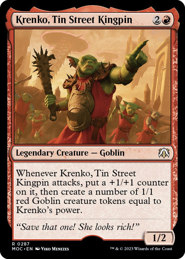 Krenko, Tin Street Kingpin [MOC - 287]