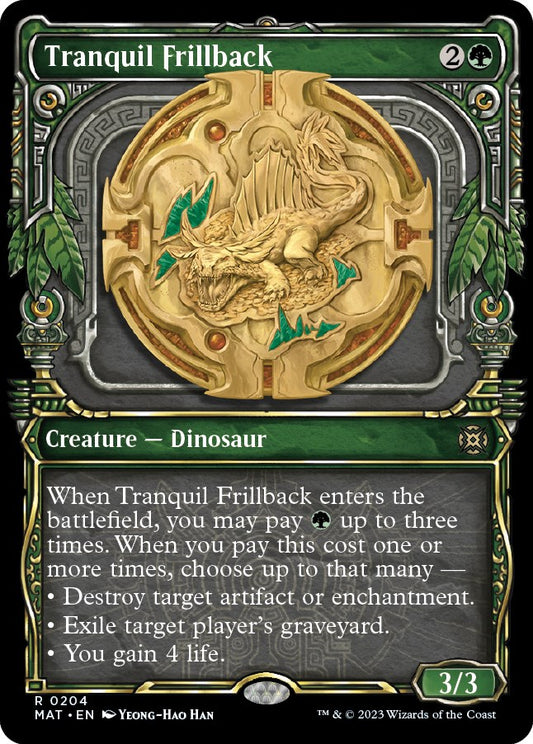 Tranquil Frillback (Halo Foil) [MAT - 204]