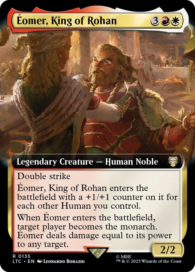 Eomer, King of Rohan (Extended Art) [LTC - 135]