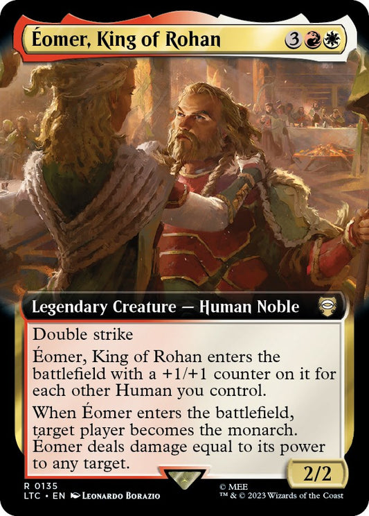 Eomer, King of Rohan (Extended Art) [LTC - 135]