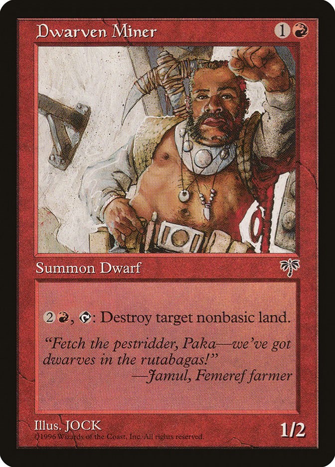 Dwarven Miner [MIR - N/A]