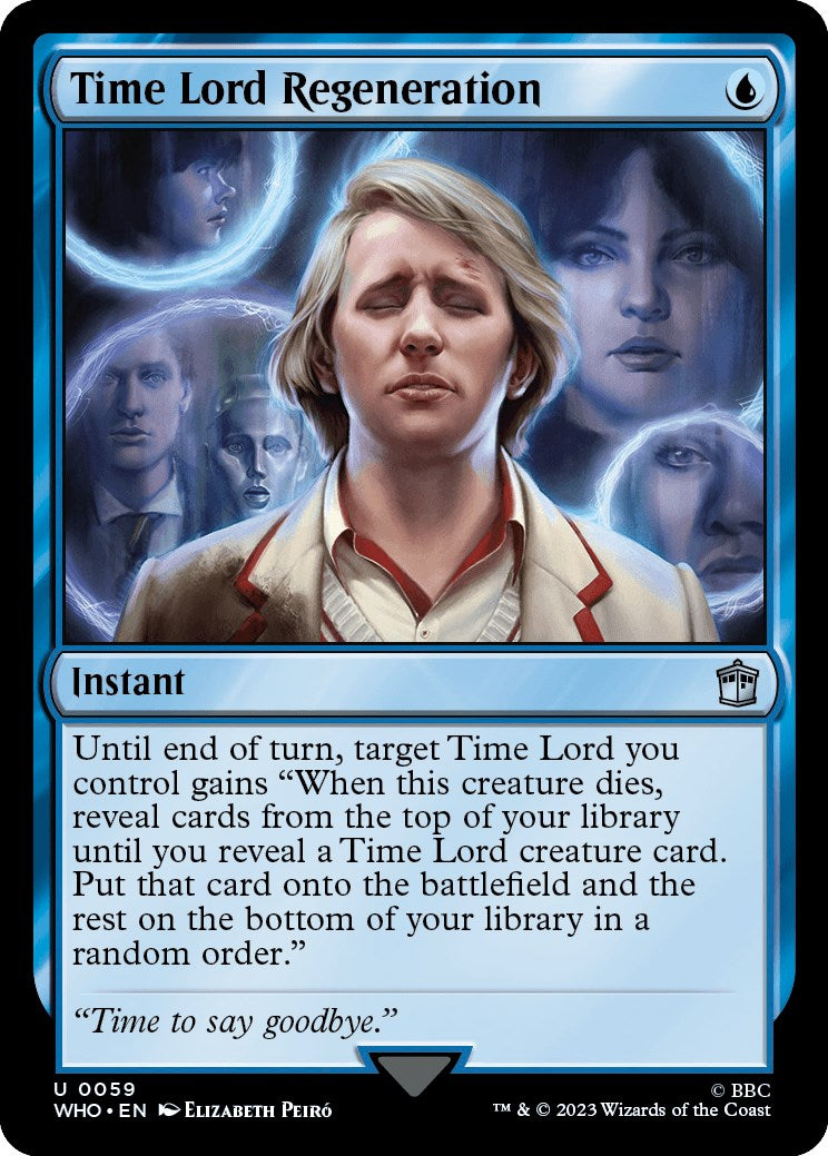 Time Lord Regeneration [WHO - 59]