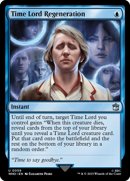 Time Lord Regeneration [WHO - 59]