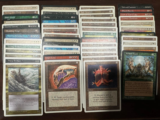 50 - No Color Set Symbol Rares - Vintage Rare MTG Magic PL