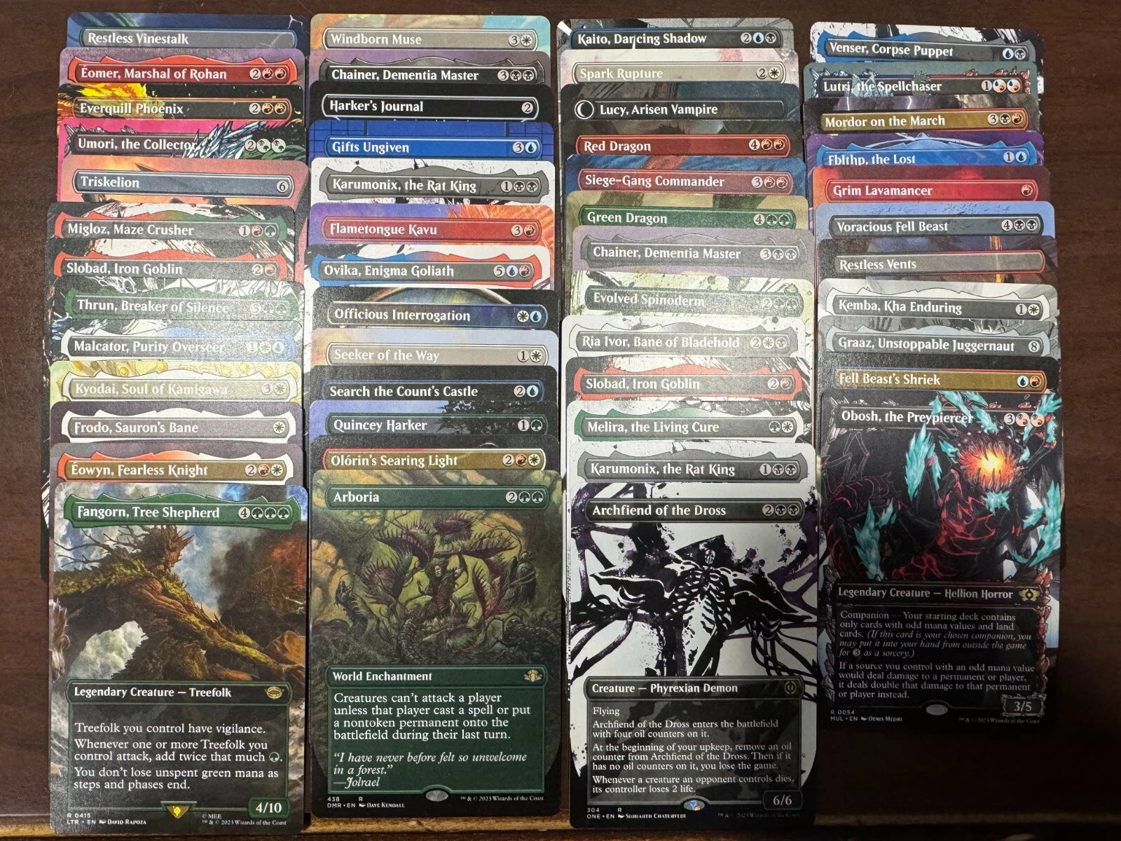 50 Borderless Cards - MTG NM Random Huge Lot
