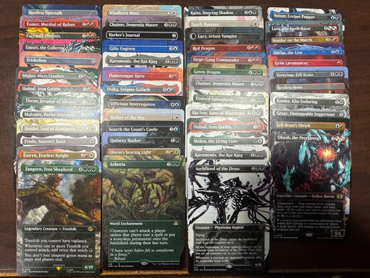 50 Borderless Cards - MTG NM Random Huge Lot