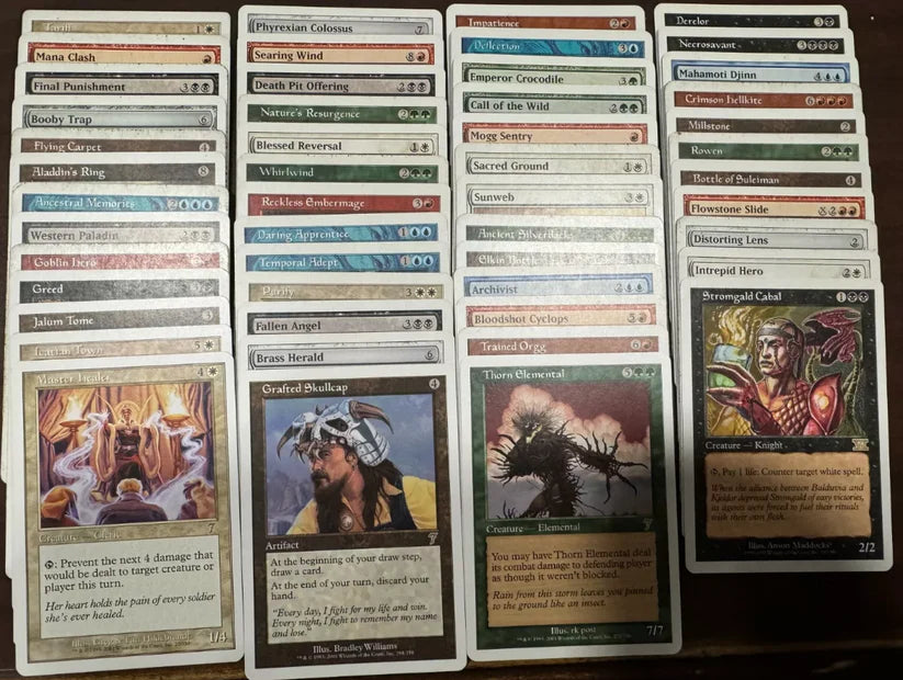 50 White Border Rares