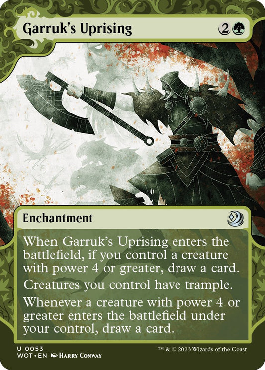 Garruk's Uprising [WOT - 53]