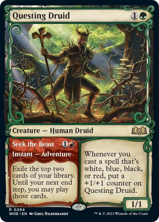 Questing Druid (Showcase) [WOE - 294]