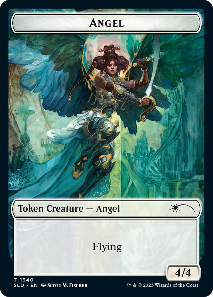 Angel (SLD) // Soldier (CMR) Double-sided Token
