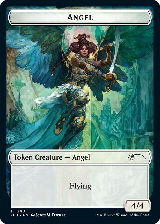 Angel (SLD) // Soldier (CMR) Double-sided Token