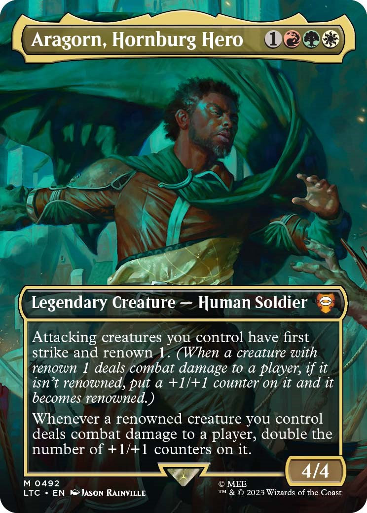 Aragorn, Hornburg Hero (Borderless)