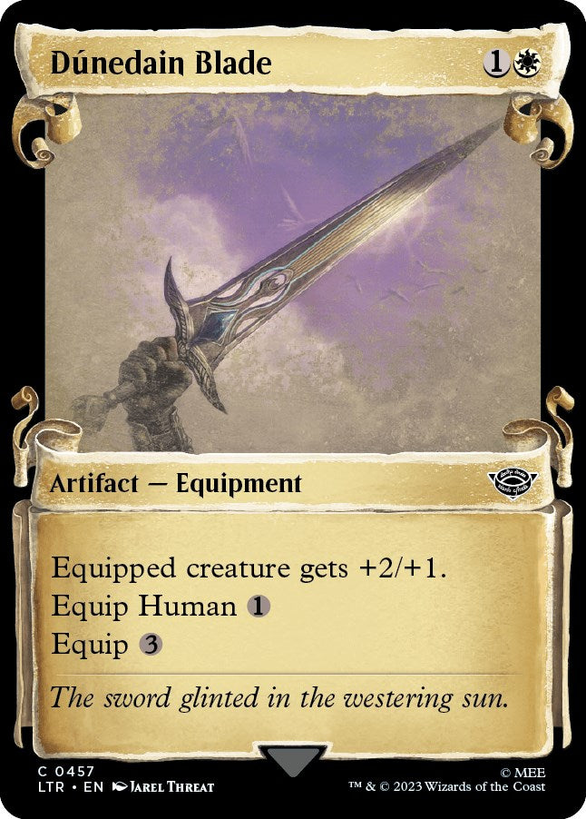 Dunedain Blade (Showcase Scrolls)