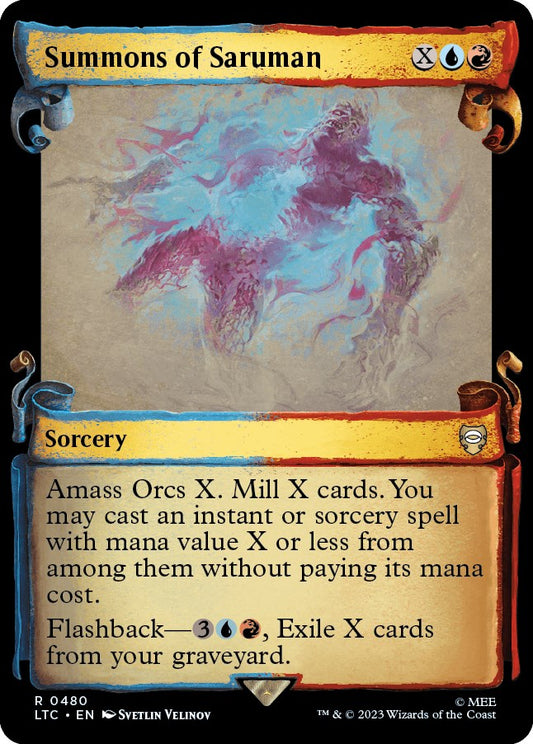 Summons of Saruman (Showcase Scrolls) [LTC - 480]