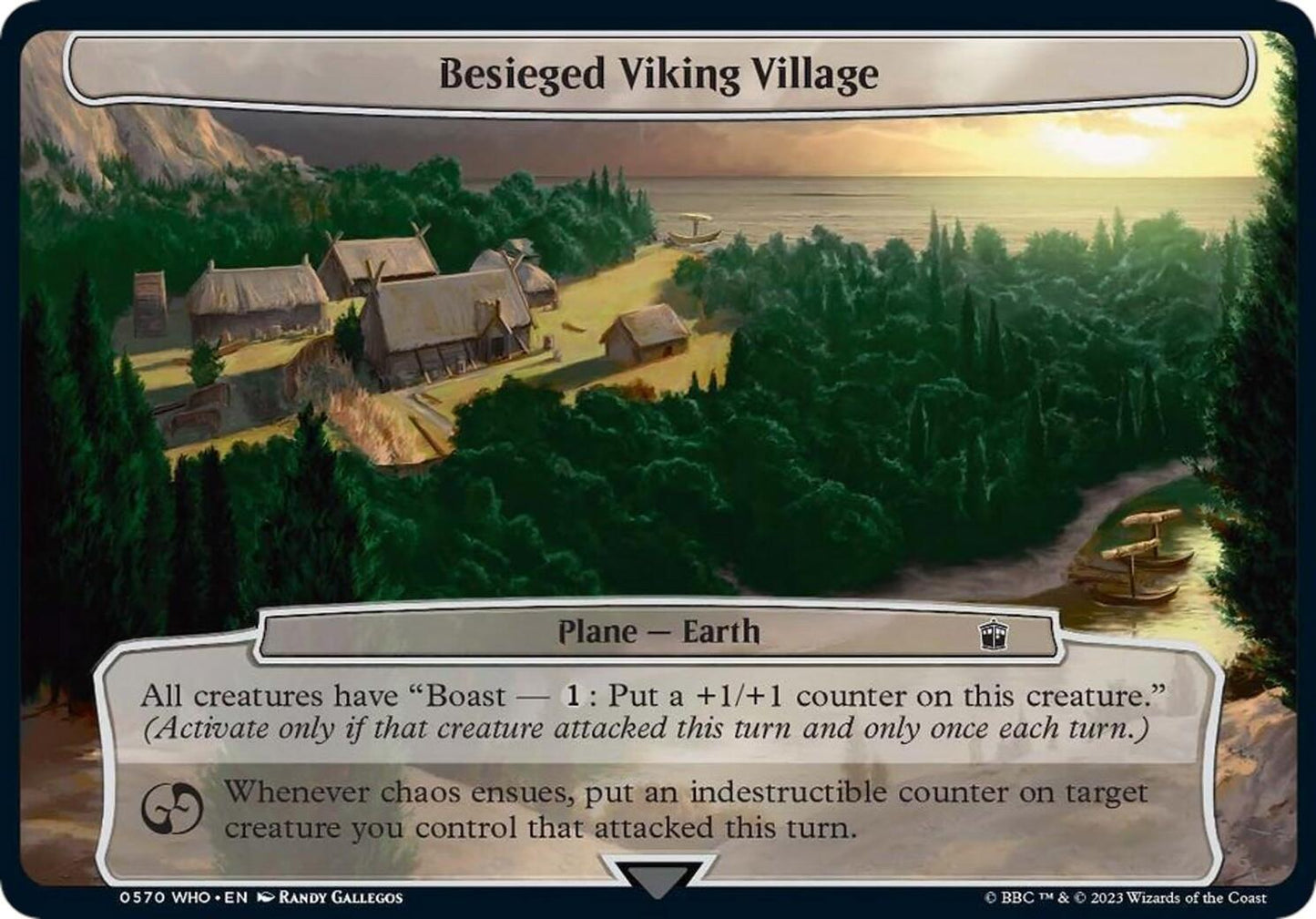Besieged Viking Village [WHO - 570]