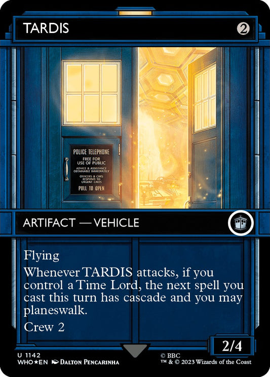 TARDIS (Showcase) (Surge Foil) [WHO - 1142]