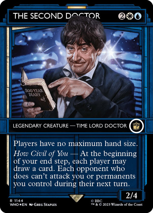 The Second Doctor (Showcase) (Surge Foil) [WHO - 1144]