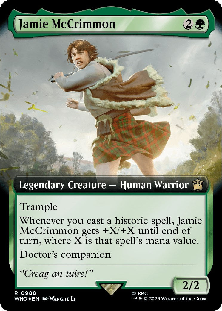 Jamie McCrimmon (Extended Art) (Surge Foil) [WHO - 988]