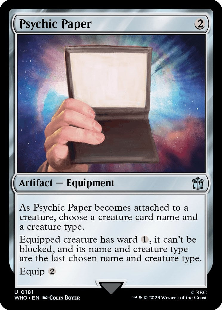 Psychic Paper [WHO - 181]
