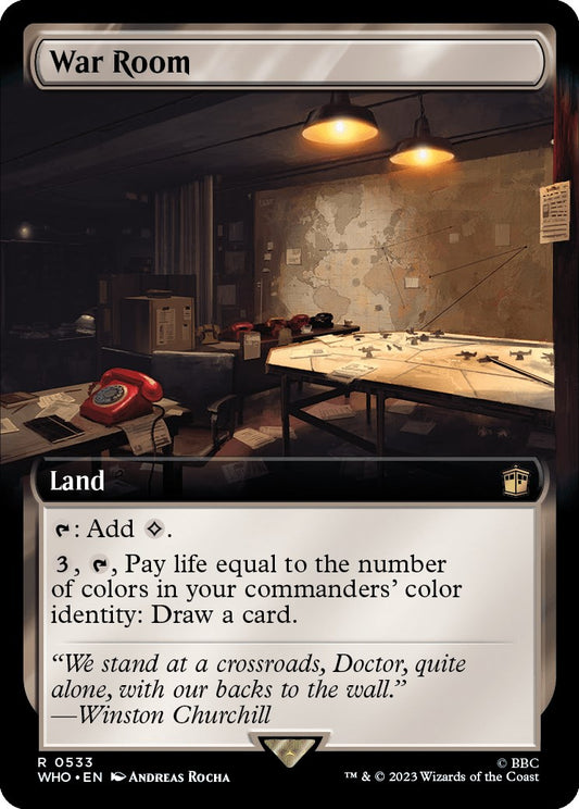 War Room (Extended Art) [WHO - 533]