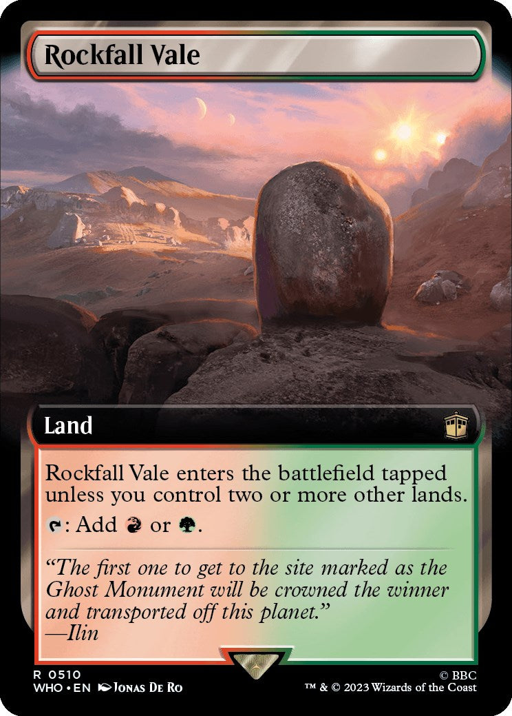 Rockfall Vale (Extended Art) [WHO - 510]