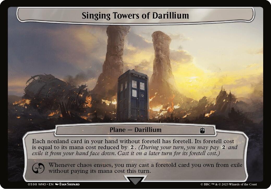 Singing Towers of Darillium [WHO - 598]