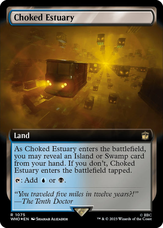 Choked Estuary (Extended Art) (Surge Foil) [WHO - 1075]