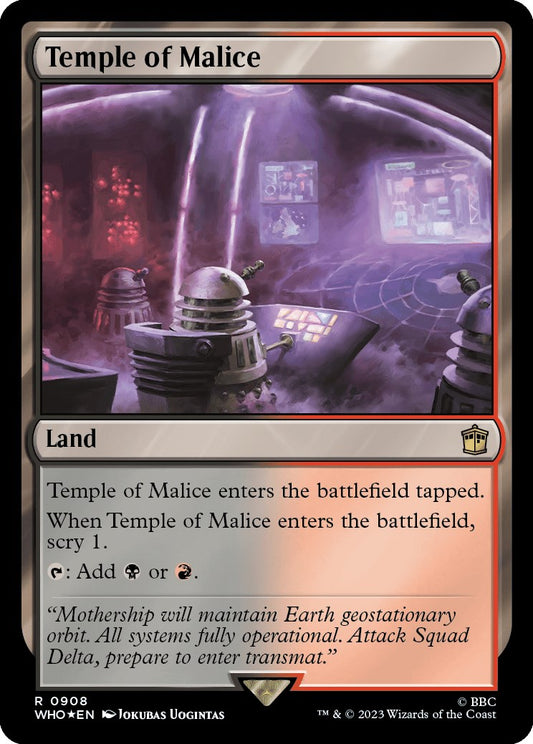 Temple of Malice (Surge Foil) [WHO - 908]