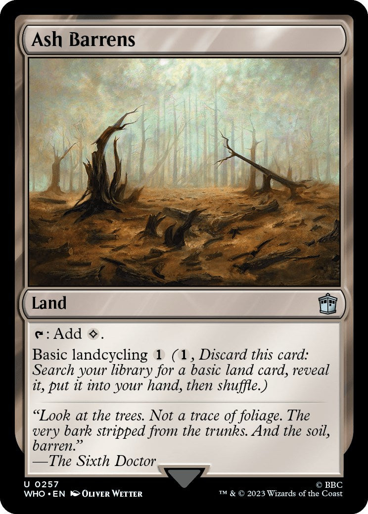Ash Barrens [WHO - 257]