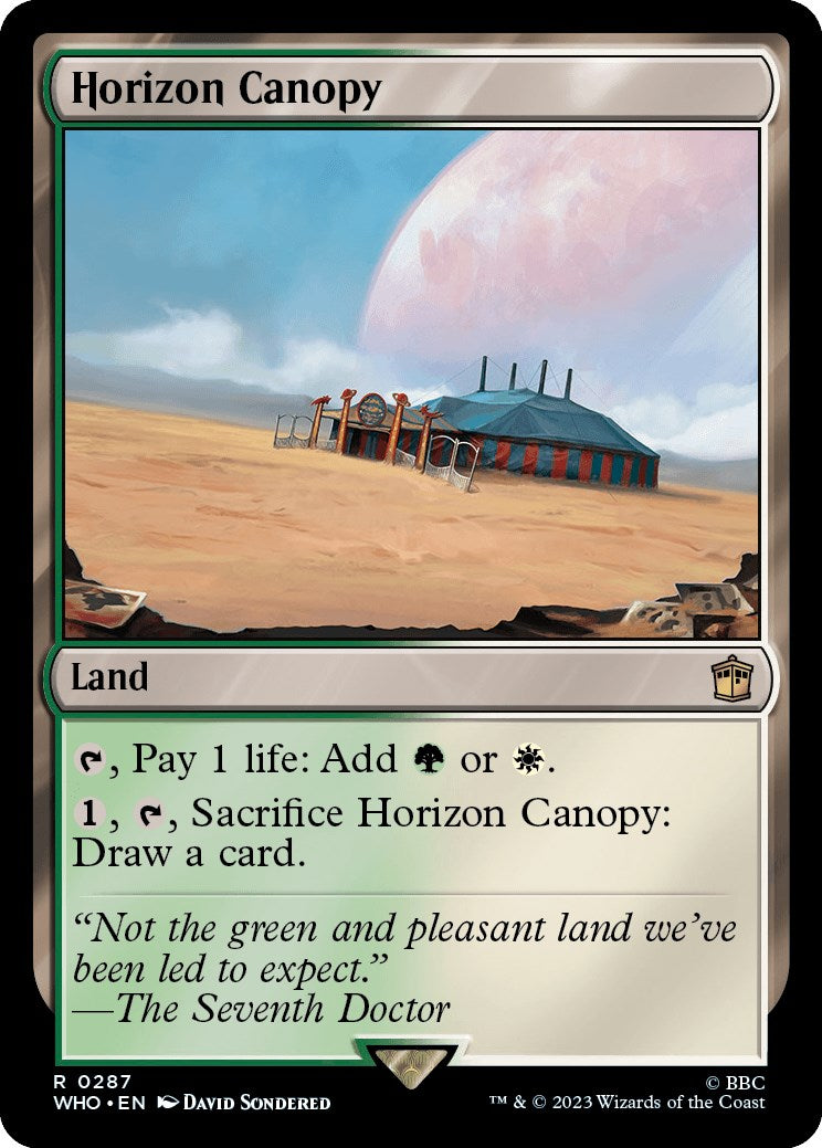 Horizon Canopy [WHO - 287]