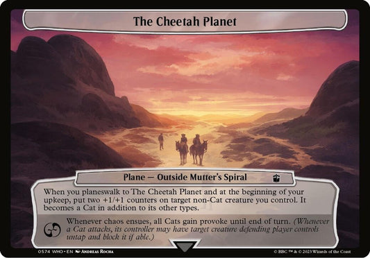 The Cheetah Planet [WHO - 574]