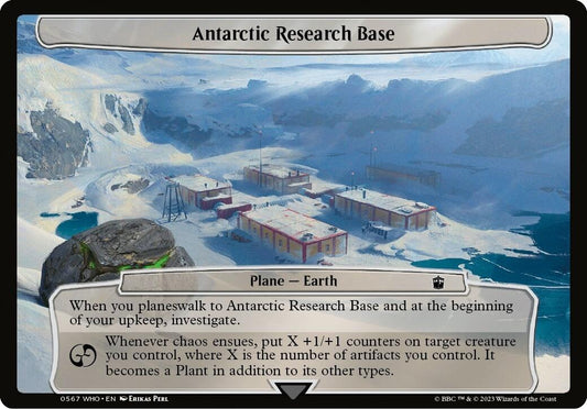 Antarctic Research Base [WHO - 567]