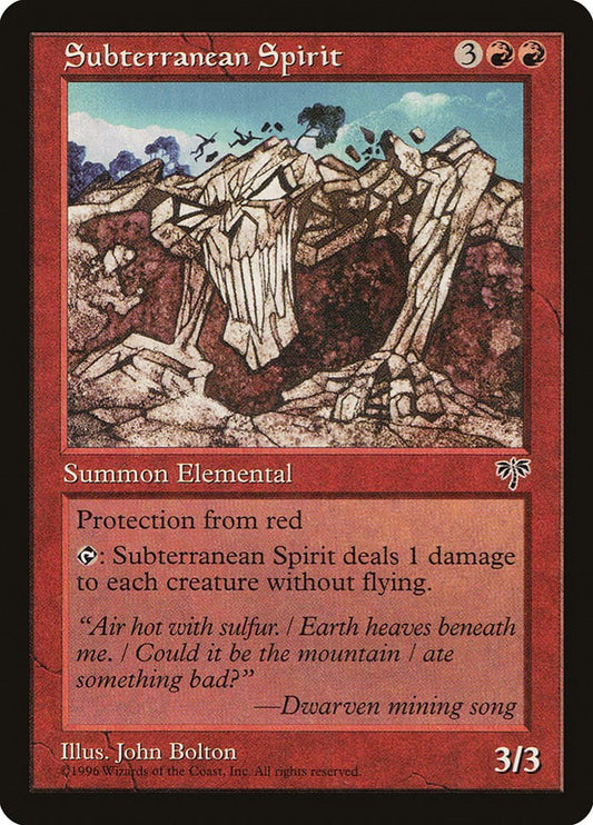 Subterranean Spirit [MIR - N/A]