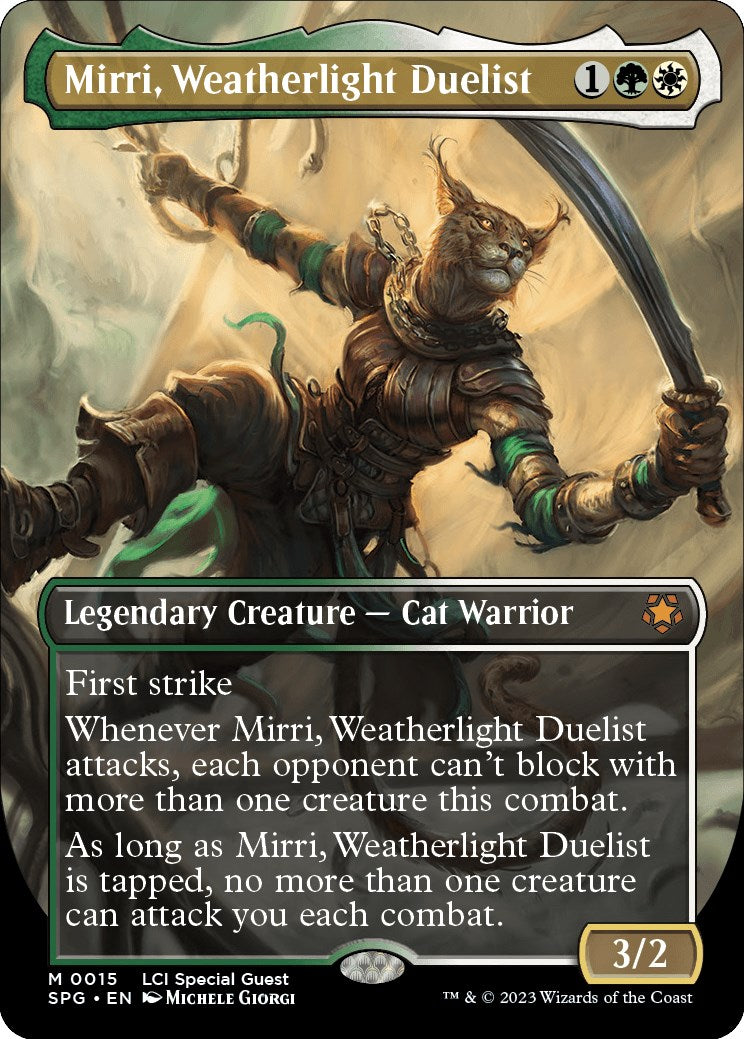 Mirri, Weatherlight Duelist (Borderless) [SPG - 15]