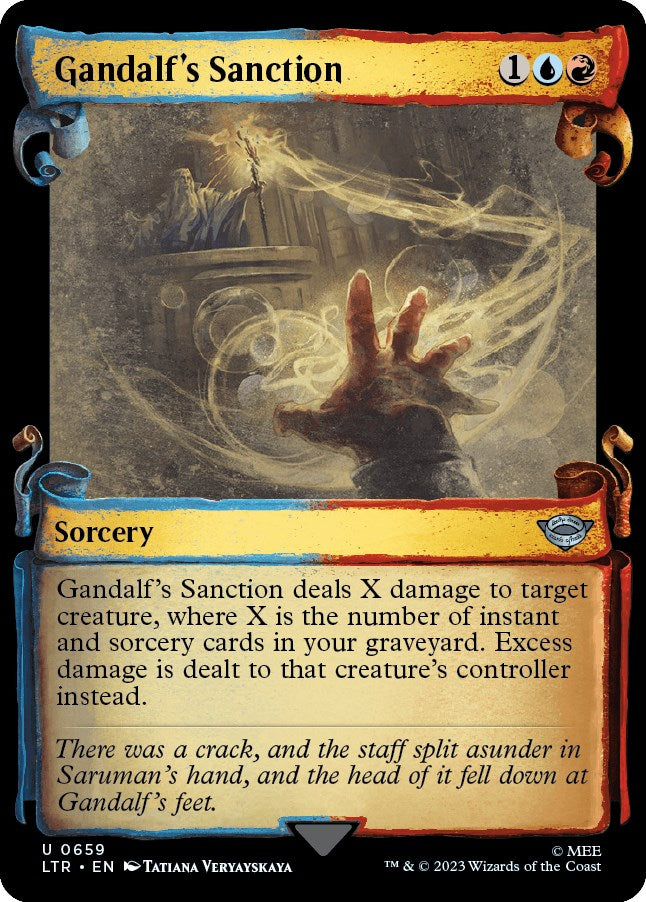 Gandalf's Sanction (Showcase Scrolls)