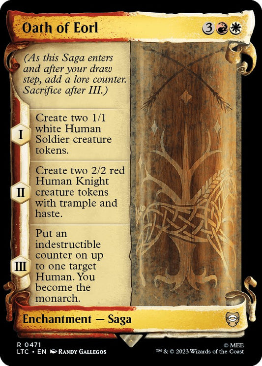 Oath of Eorl (Showcase Scrolls) [LTC - 471]