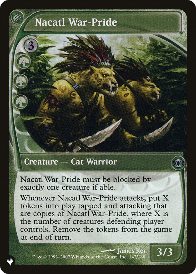 Nacatl War-Pride [LIST - 147/180]