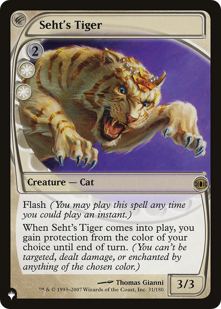 Seht's Tiger [LIST - 31/180]