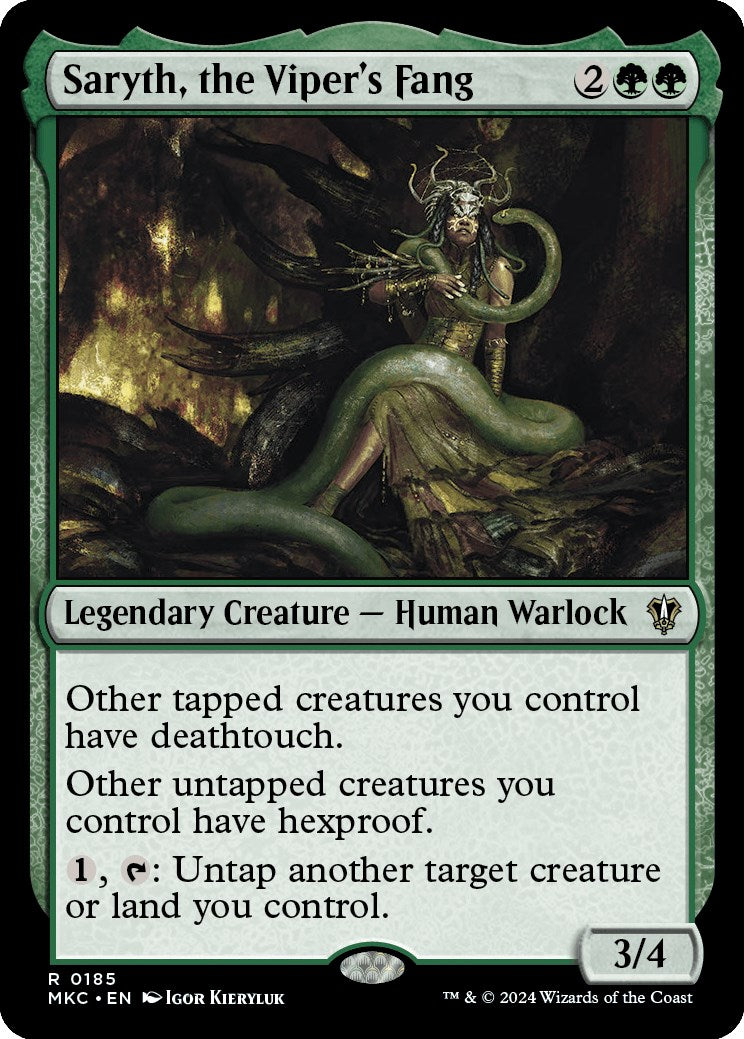 Saryth, the Viper's Fang [MKC - 185]