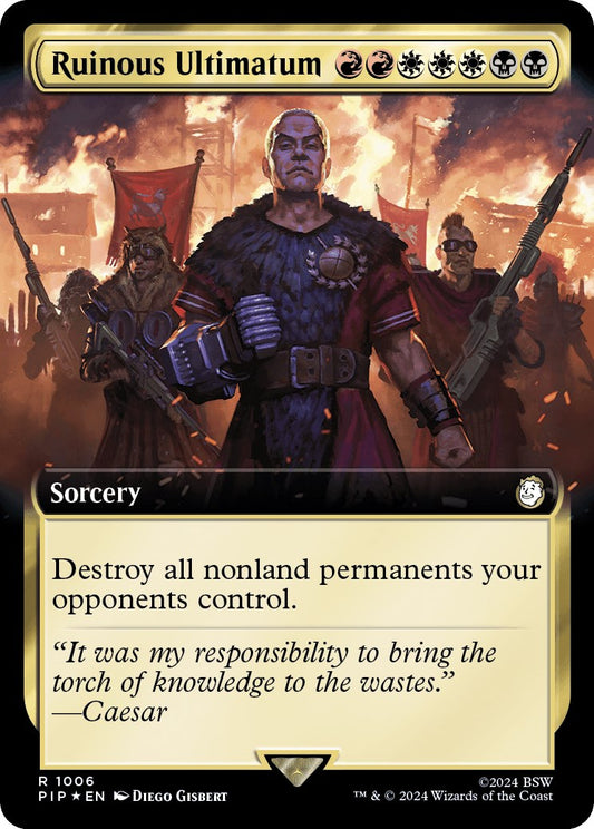 Ruinous Ultimatum (Extended Art) (Surge Foil) [PIP - 1006]