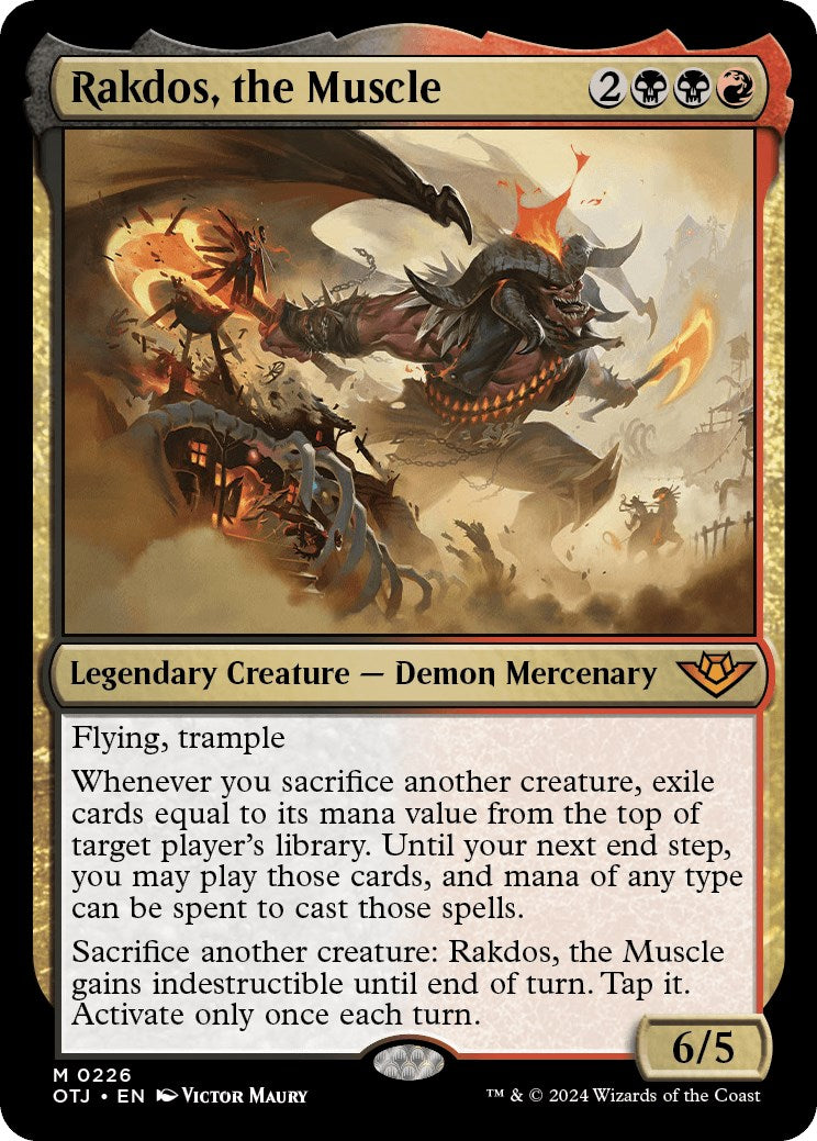 Rakdos, the Muscle [OTJ - 226]