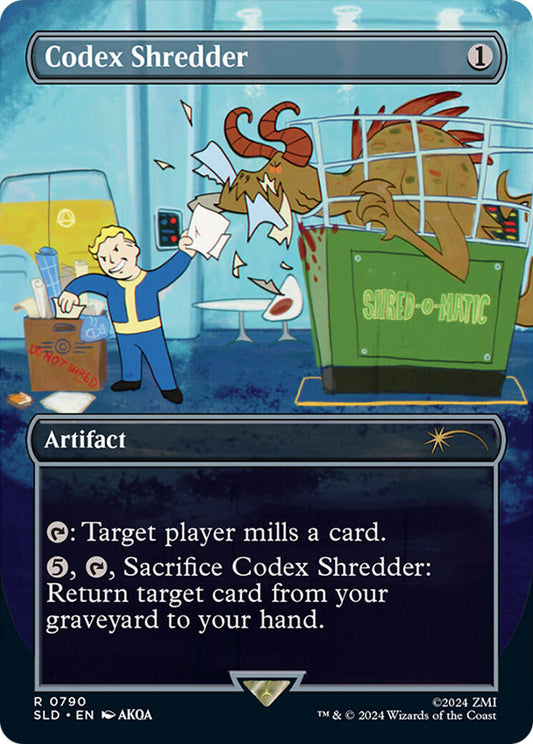 Codex Shredder (Rainbow Foil) [SLD - 790]