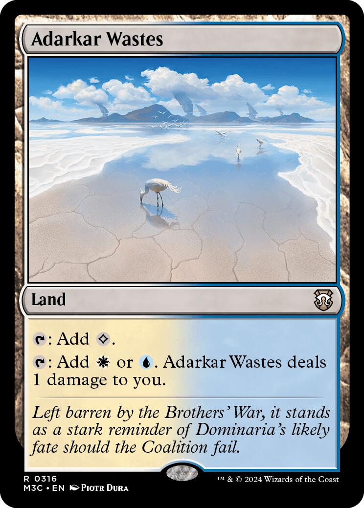 Adarkar Wastes (Ripple Foil) [M3C - 316]