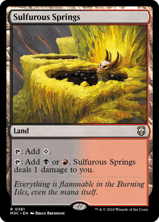 Sulfurous Springs (Ripple Foil) [M3C - 381]
