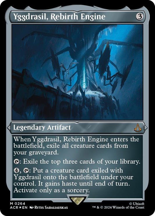 Yggdrasil, Rebirth Engine (Foil Etched) [ACR - 264]