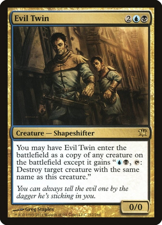 Evil Twin [ISD - 212]