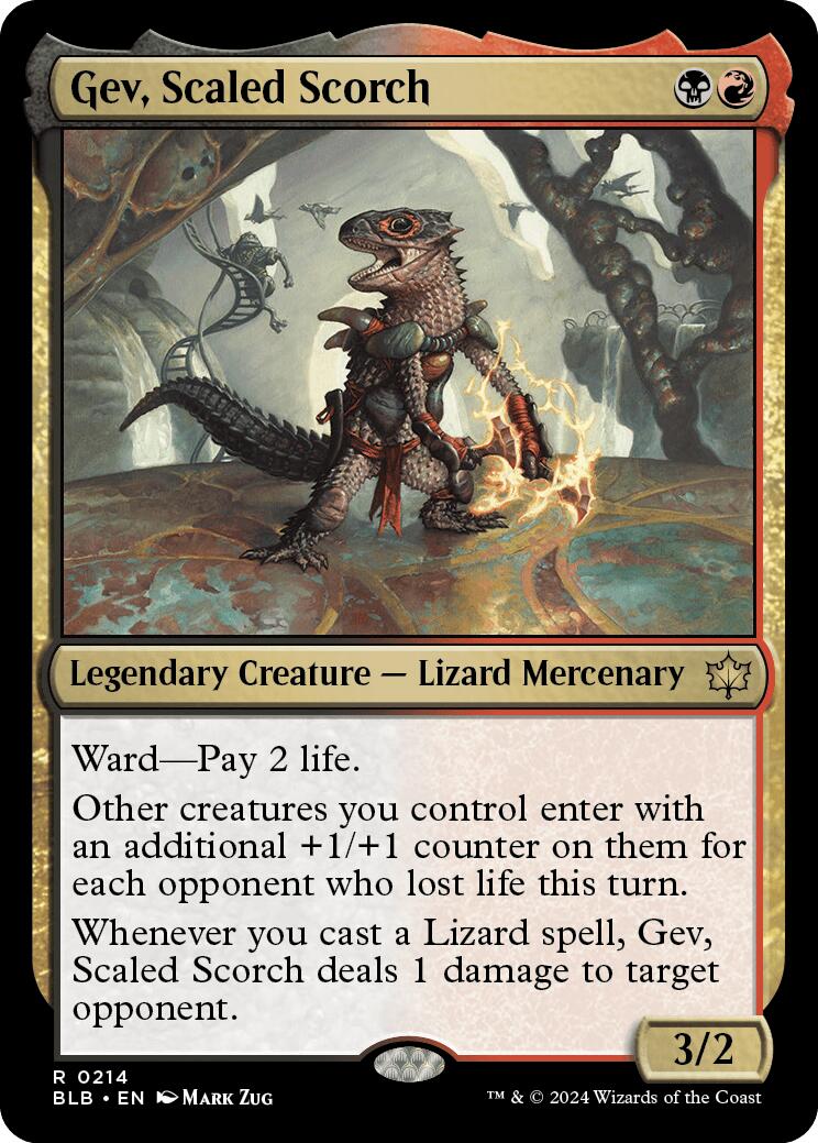Gev, Scaled Scorch [BLB - 214]