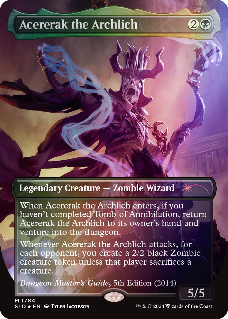 Acererak the Archlich (Rainbow Foil)
