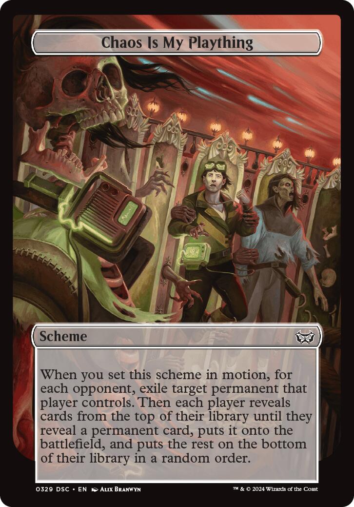 Chaos is My Plaything (Full Art) [A:DSC - 329]
