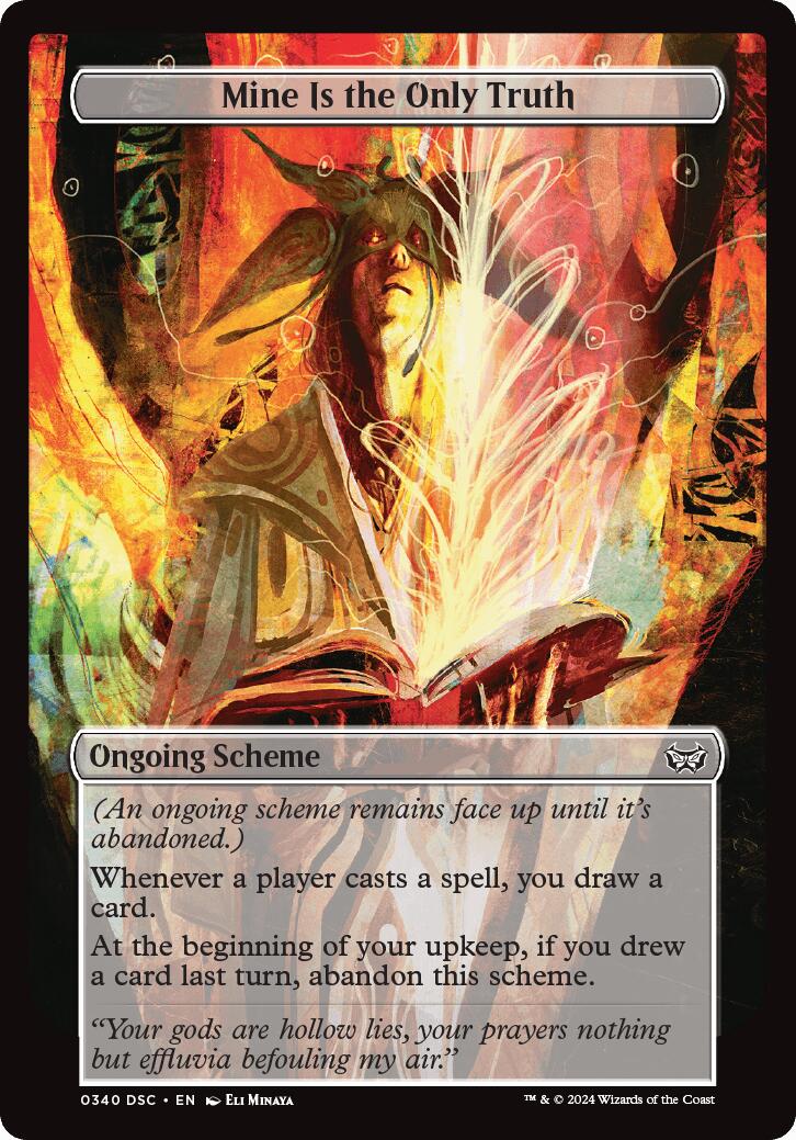 Mine Is The Only Truth (Full Art) [A:DSC - 340]